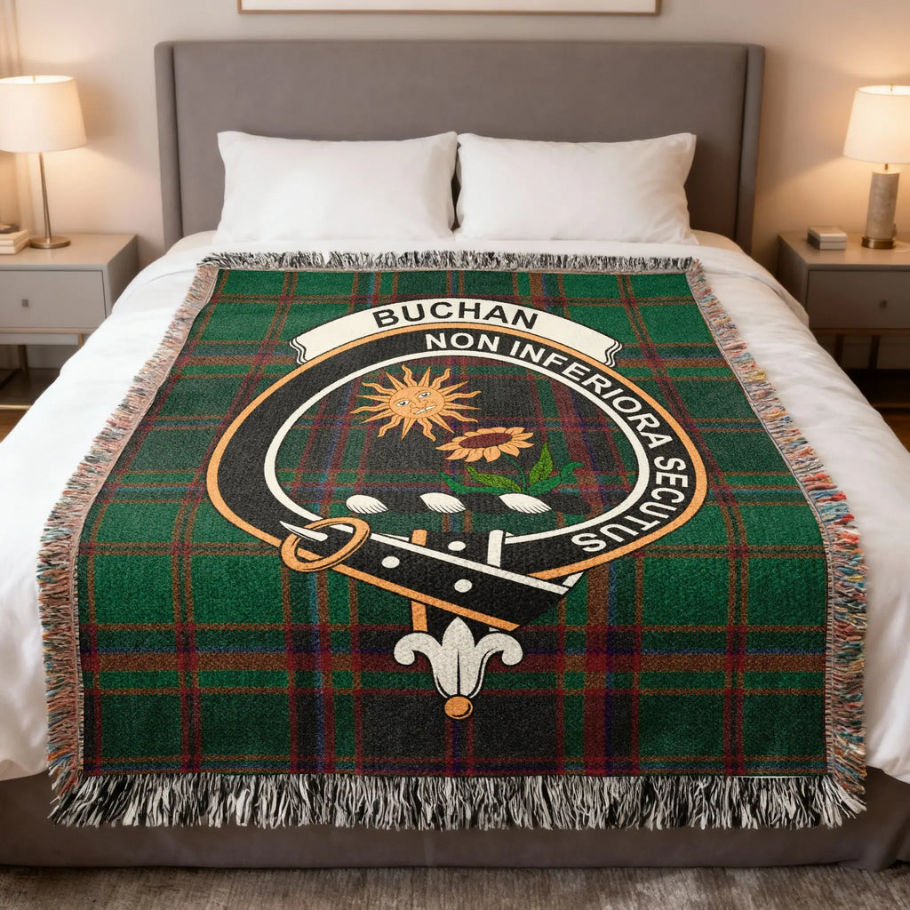 Buchan Non Inferiora Secutus Plaid Blanket