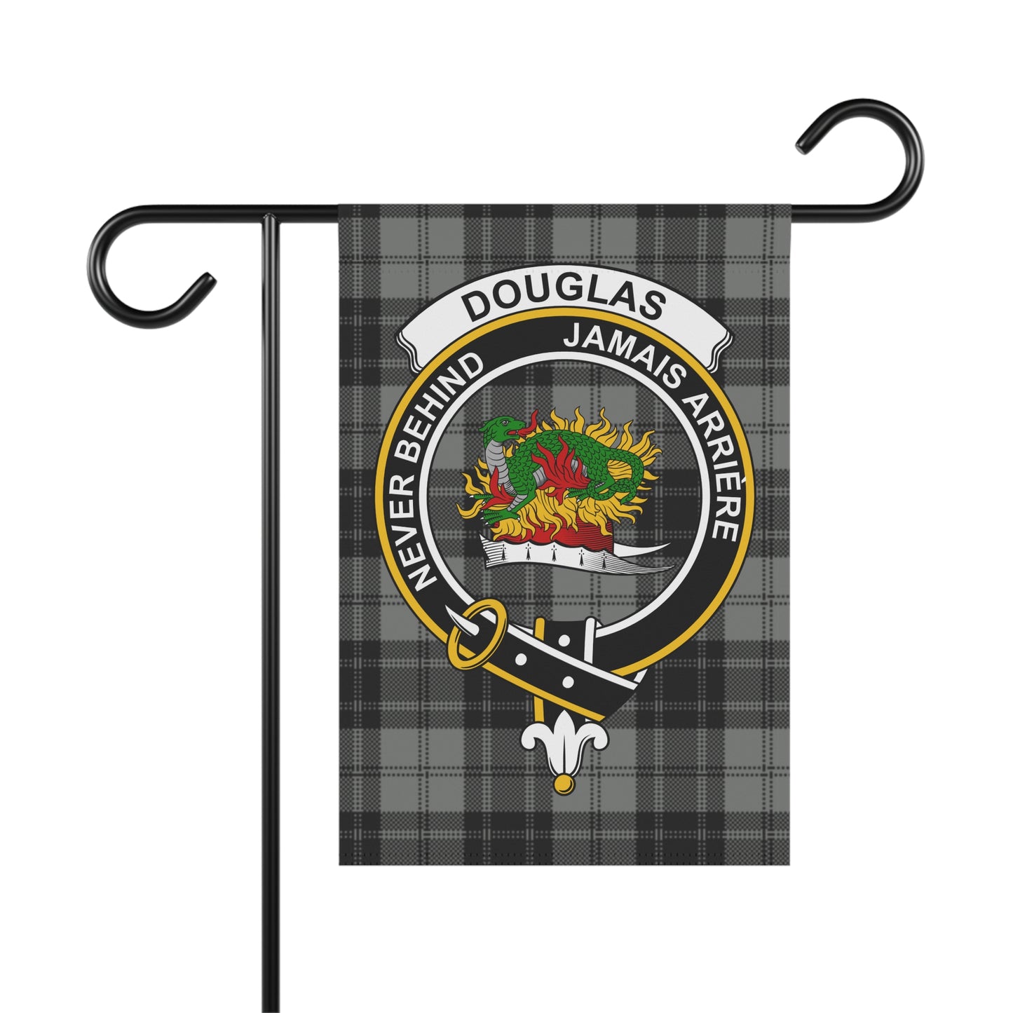 Douglas Clan Scottish Tartan Crest Garden Flag