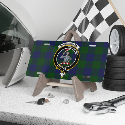 Bannerman Pro Patrol Tartan License Plate product