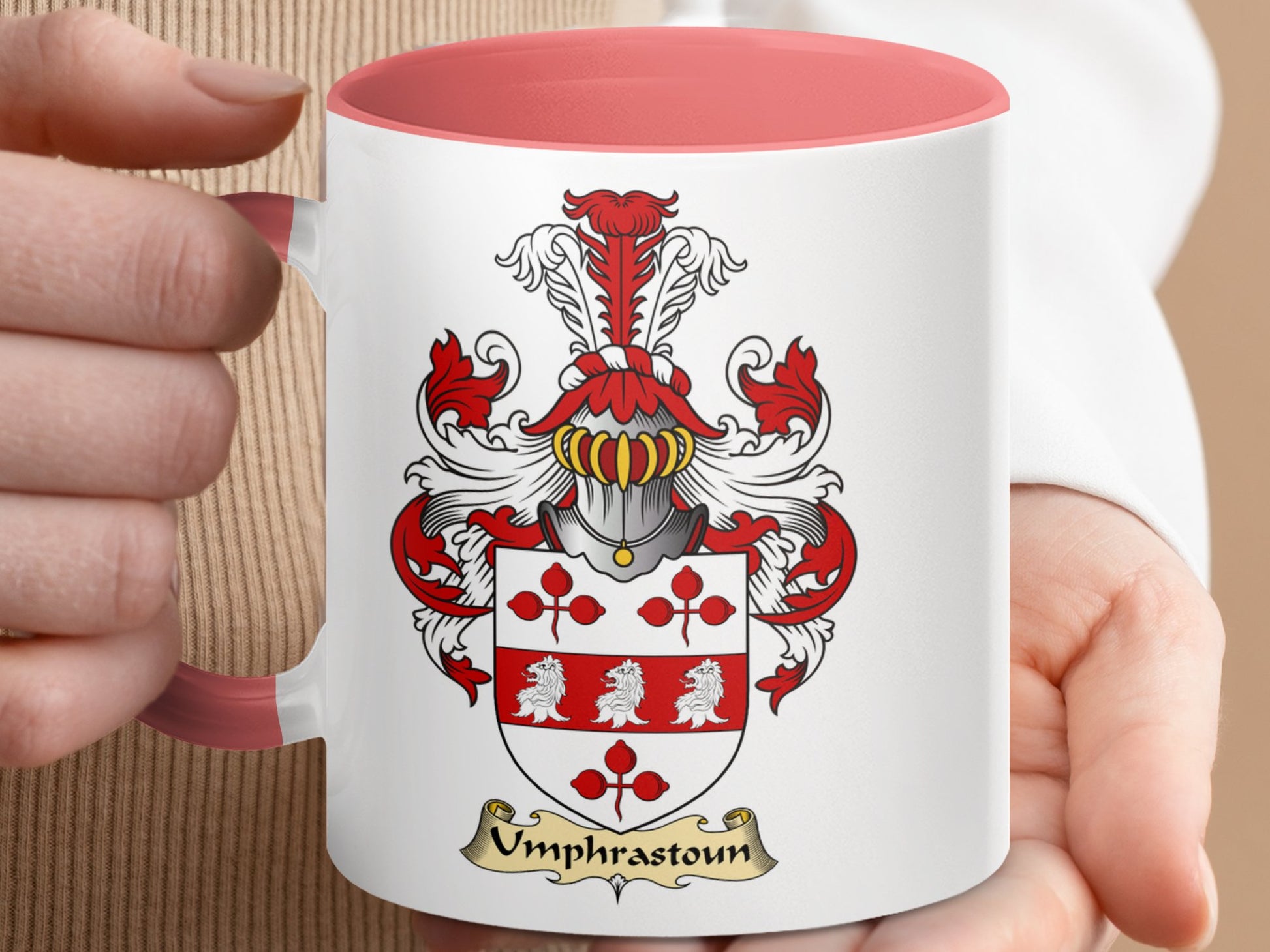 Clan Umphrastoun Scottish Coat of Arms Mug - Living Stone Gifts