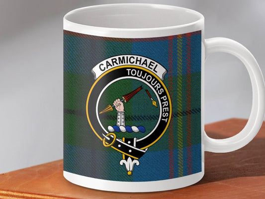 Carmichael Toujours Prest Clan Badge Mug product