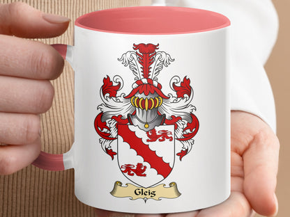 Gleig Scottish Clan Accent Coffee Mug - Living Stone Gifts