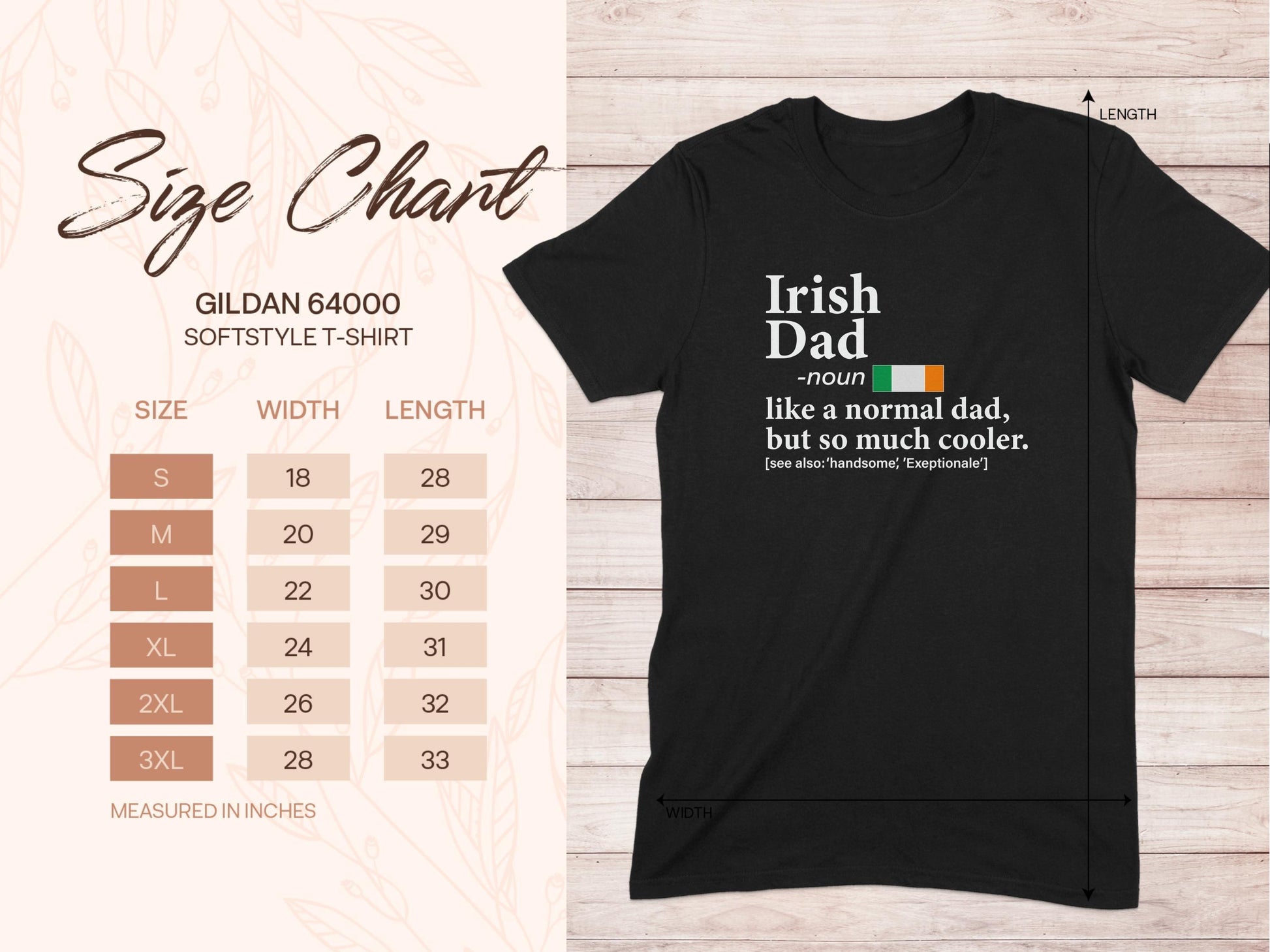 Irish Dad So Much Cooler Definition Graphic t-shirt - Celtic Ancestry Gifts