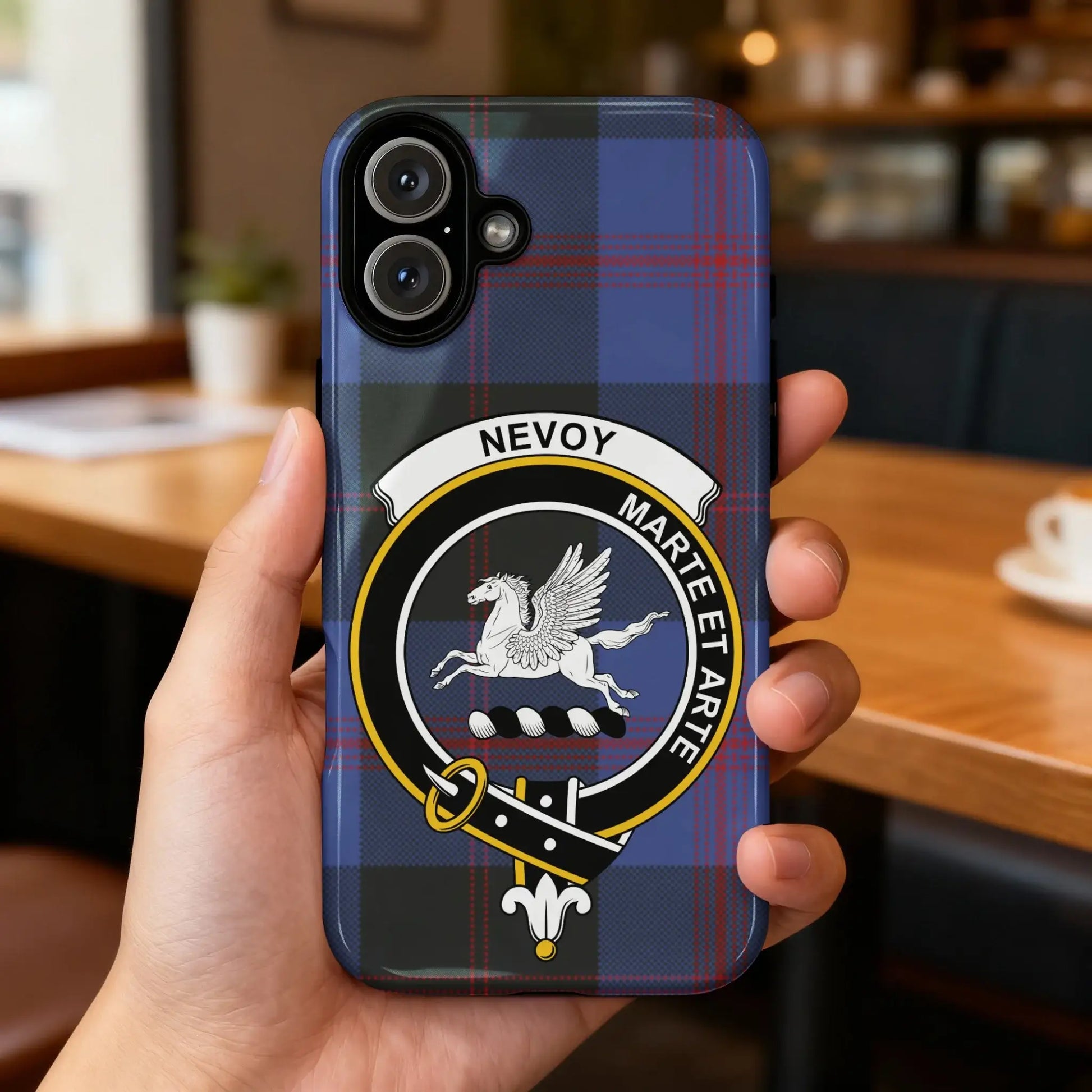 Nevoy Marte Et Arte Tartan Phone Case Accessory