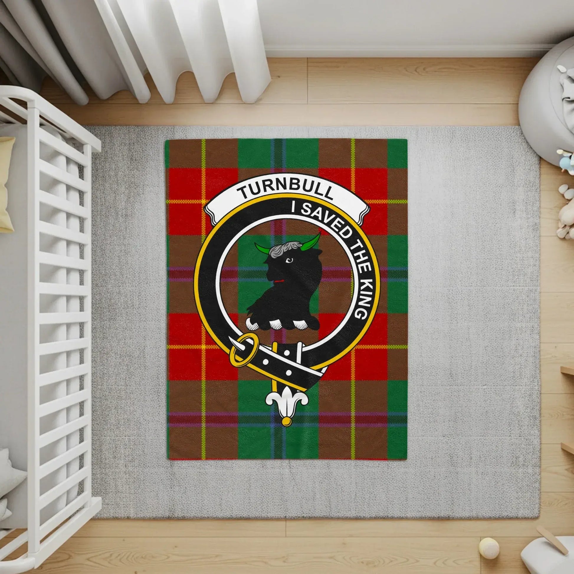 Turnbull I Saved The King Plaid Design Rug product