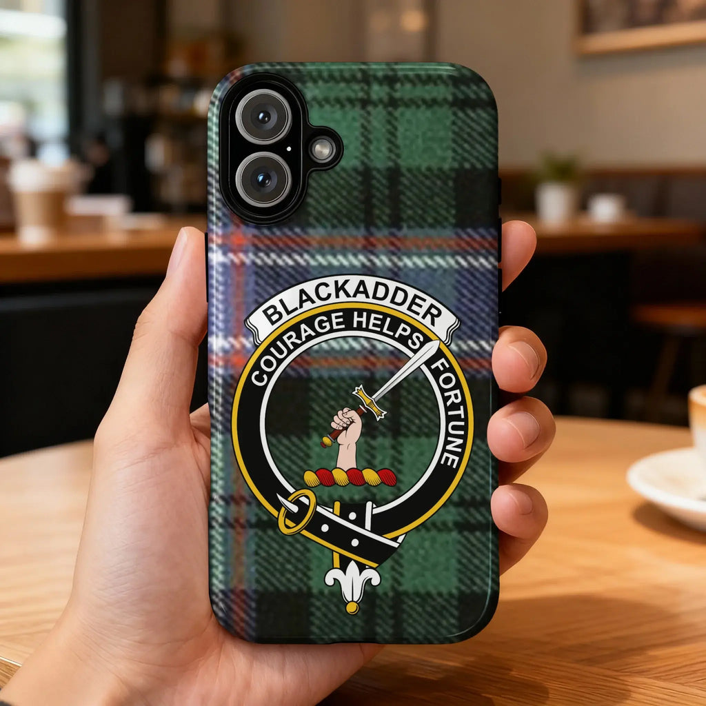 Courage Helps Fortune Blackadder Phone Case