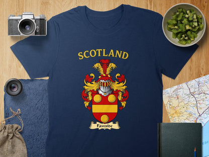 Scotland Family Crest Heritage Design T-shirt product