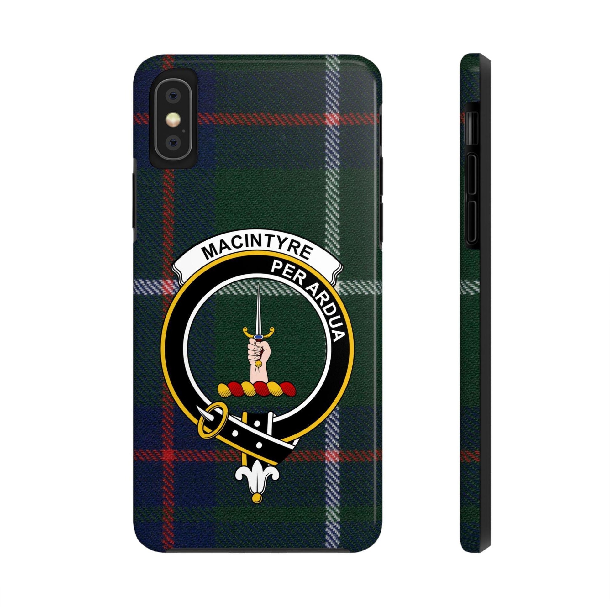 MacIntyre Clan Scottish Tartan Cell Phone Case - Celtic Ancestry Gifts