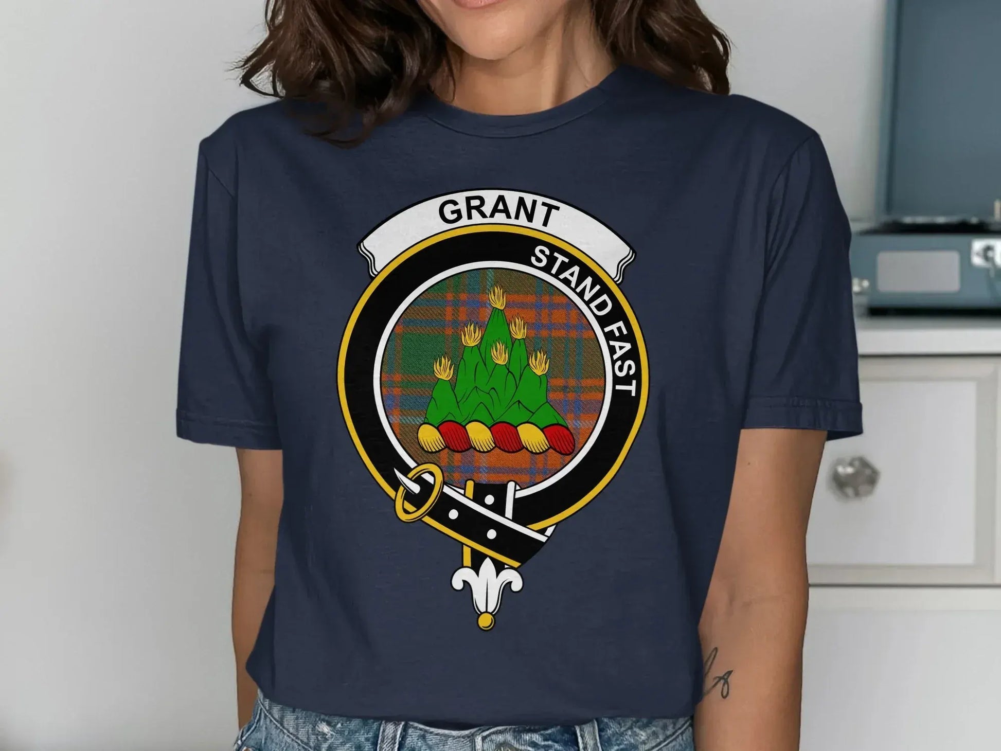 Grant Stand Fast Crest Graphic T-Shirt product