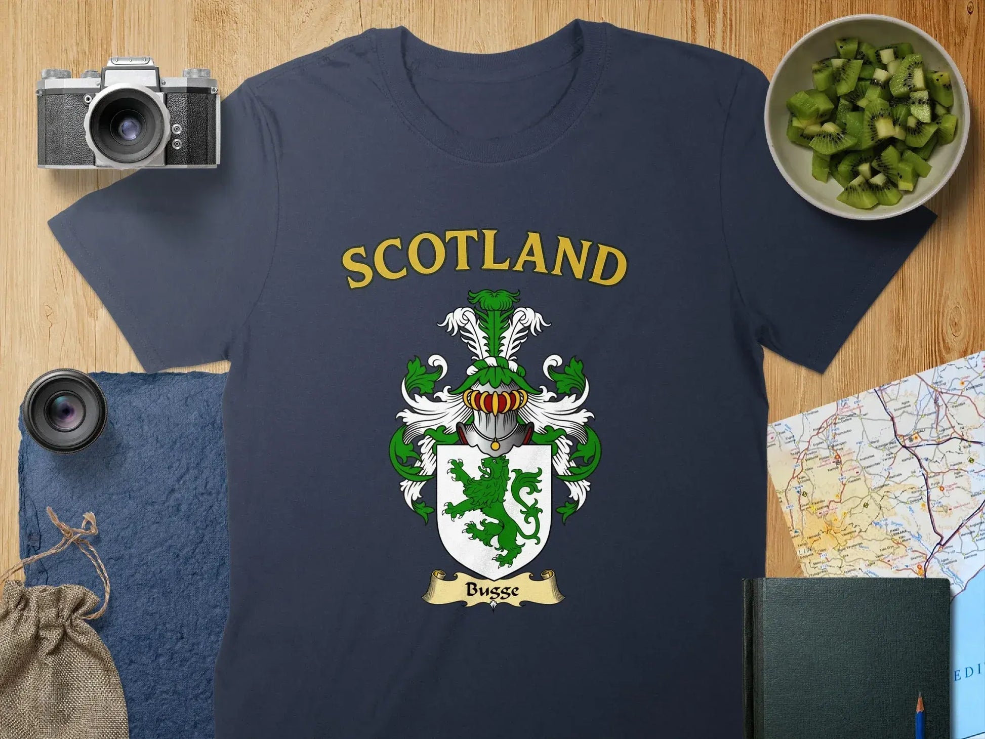 Scotland Family Crest Heritage T Shirt product type