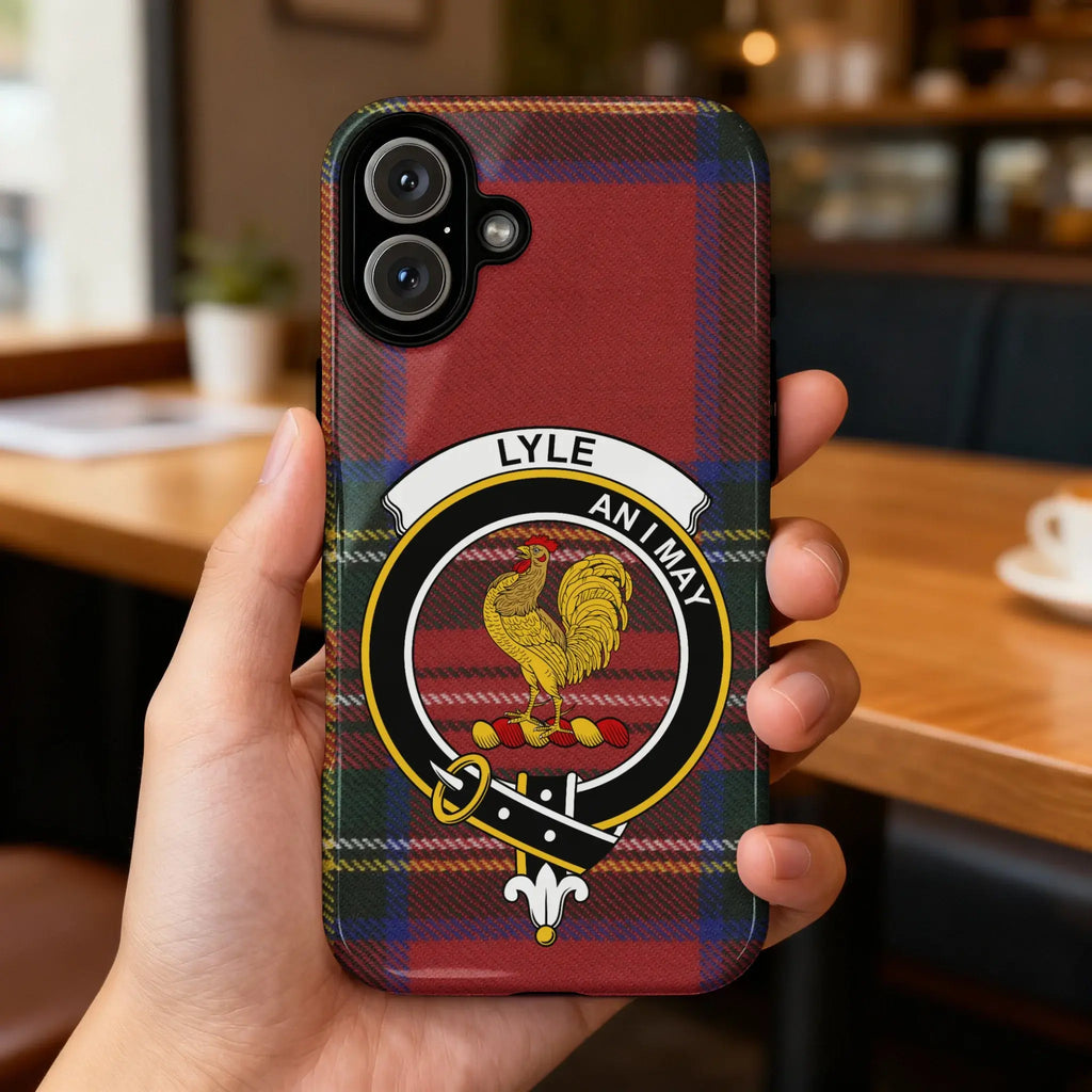 Lyle An I May Crest Tartan Plaid iPhone Case