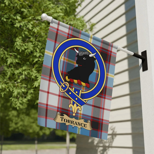 Torrance Clan Crest Tartan Plaid House Flag product