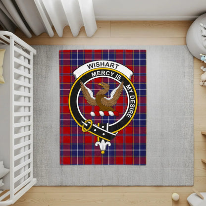 Wishart Mercy Is My Desire Tartan Clan Crest product