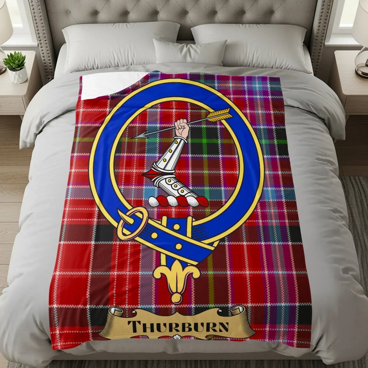 Thurburn Plaid Print Comforter Unique Bedding Product