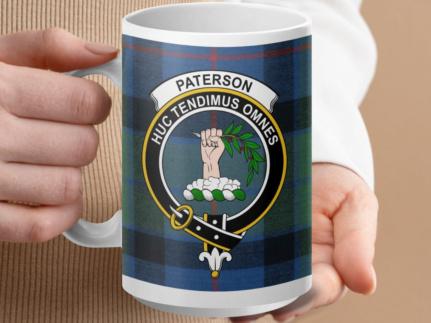 Scottish Family Crest Paterson Clan Mug product type