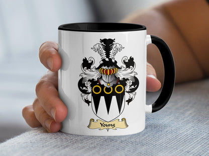 Clan Young Scottish Coat of Arms Mug - Living Stone Gifts