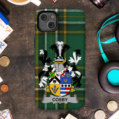 Green Tartan Plaid Design Personalized Phone Case product type