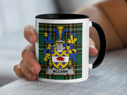 McCann Irish Family Crest Mug