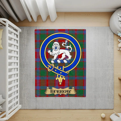 Burrow Clan Crest Tartan Pattern Baby Play Mat product