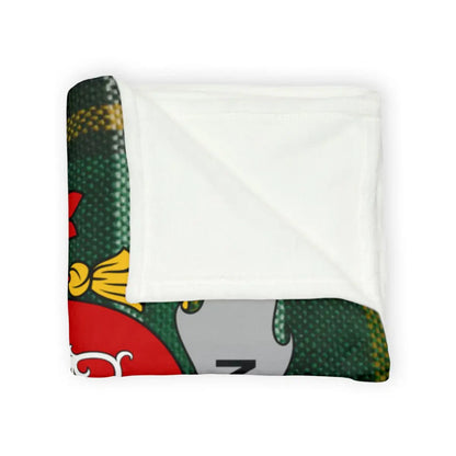 Cozy and Vibrant Festive Themed Throw Blanket product
