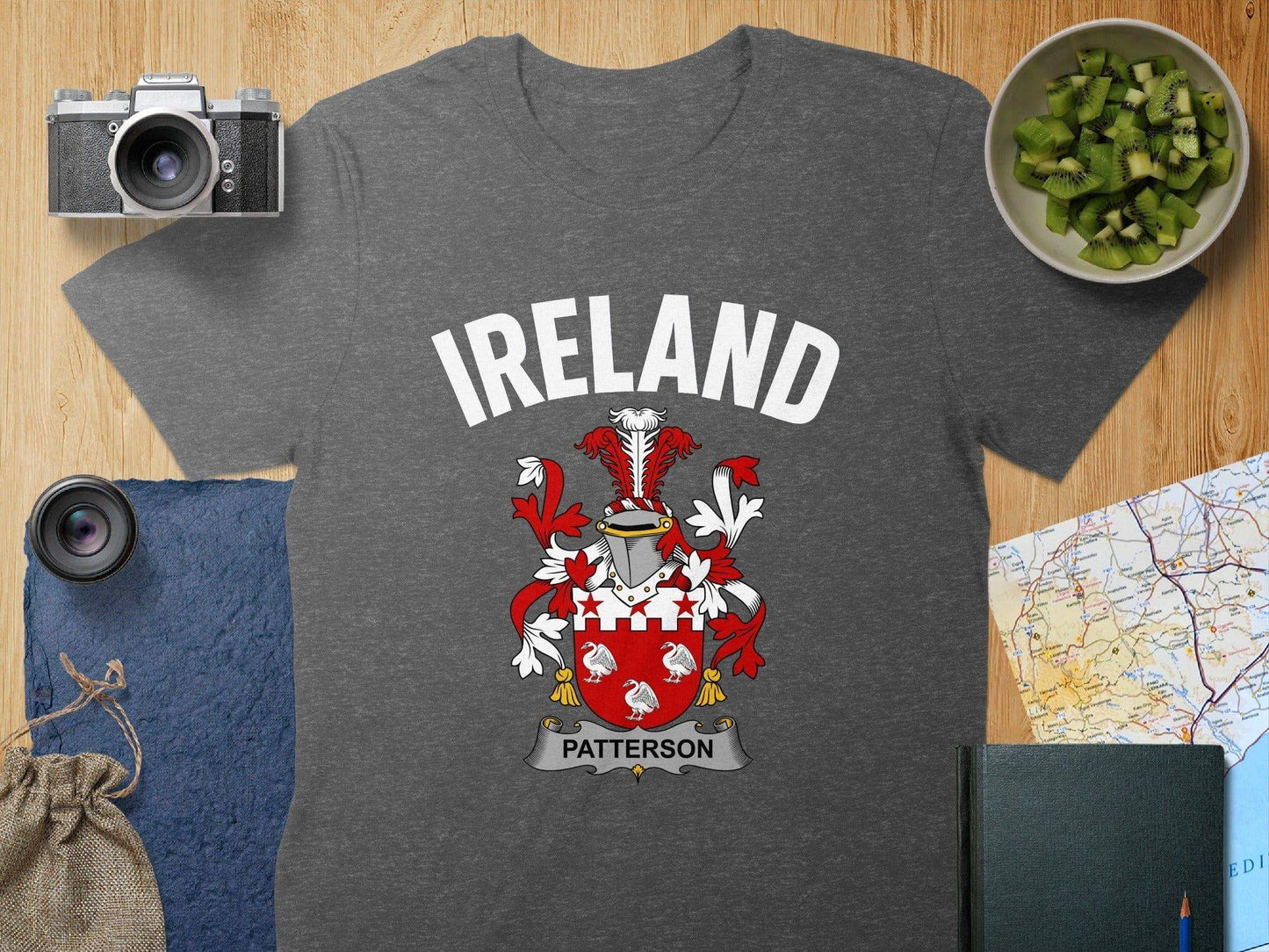 Ireland Family Heraldic Crest T-Shirt product type