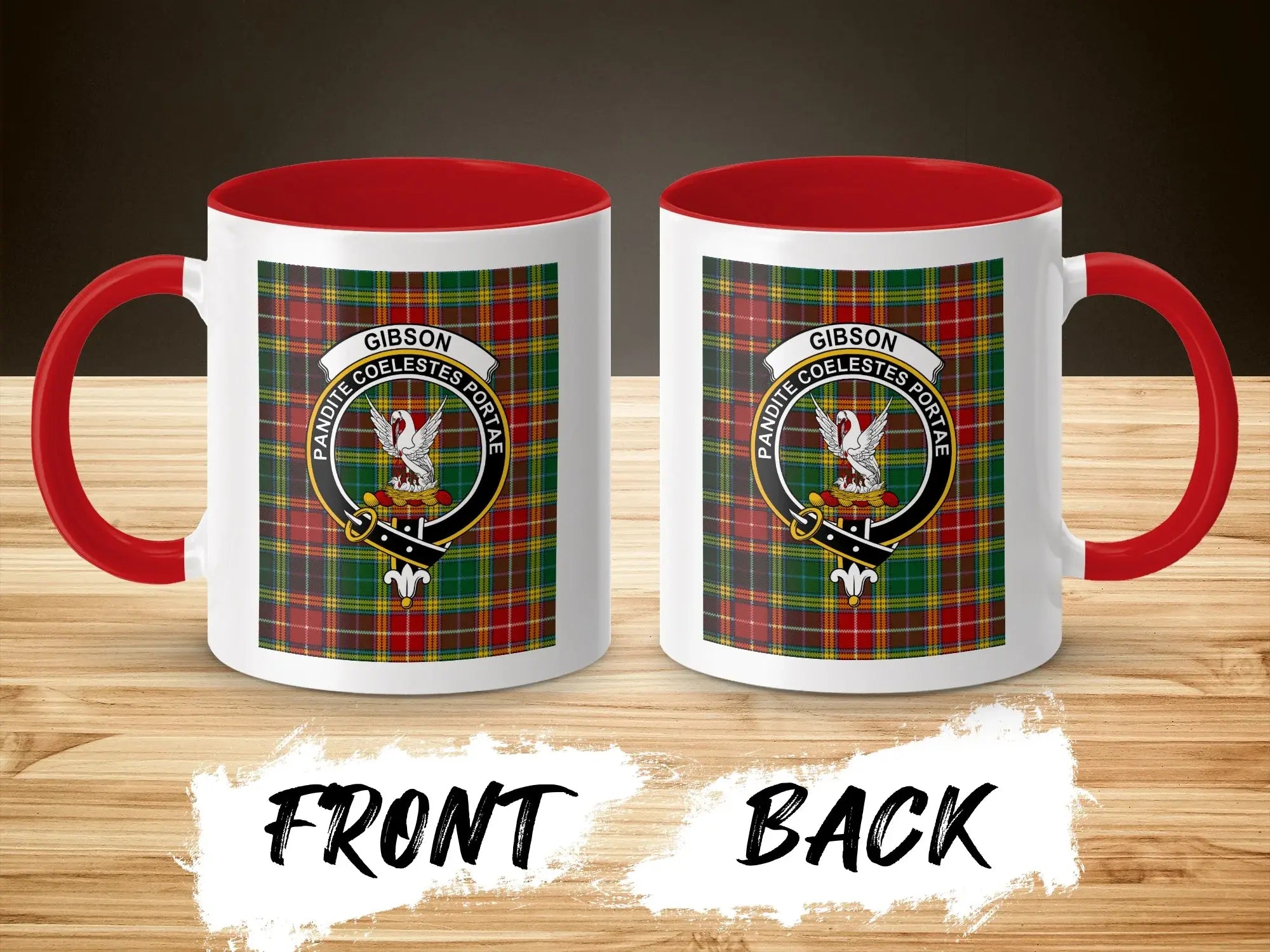 Gibson Pandite Coelestes Portae Tartan Mug