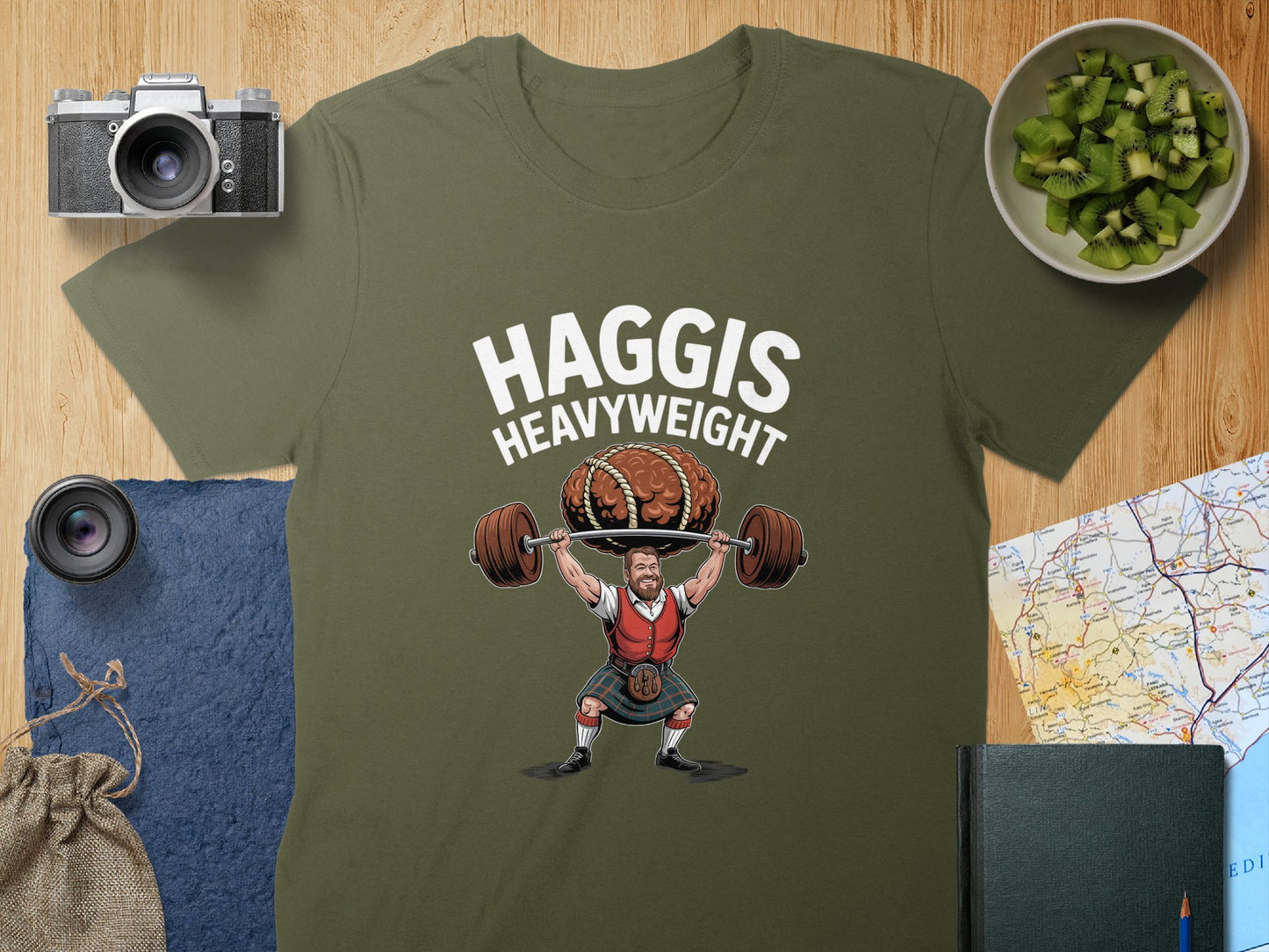 Haggis Heavyweight Bodybuilding T-shirt product