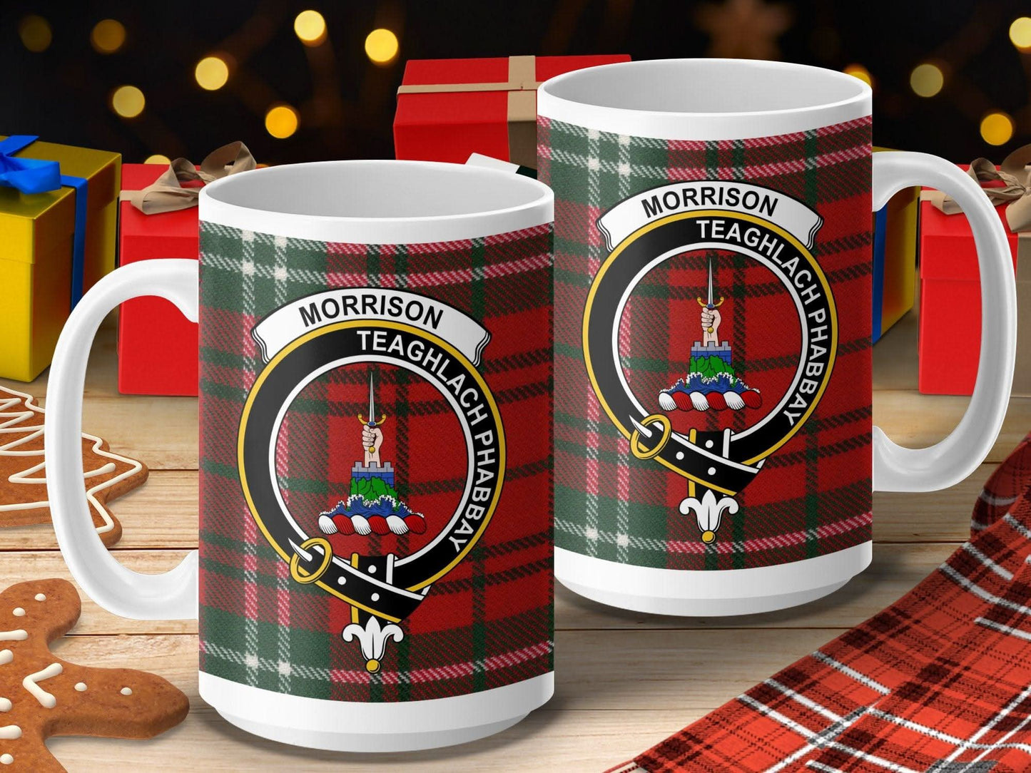 Morrison Teaghlach Phabbay Plaid Pattern Mug product