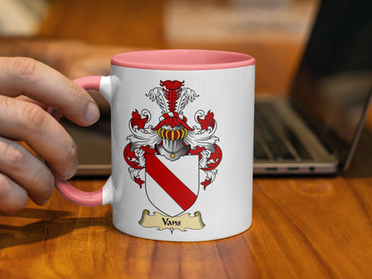 Vans Scottish Coat of Arms Mug - Living Stone Gifts