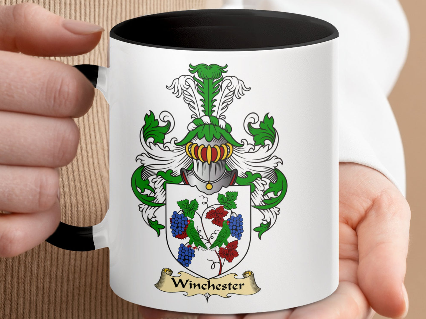 Clan Winchester Scottish Coat of Arms Mug - Living Stone Gifts