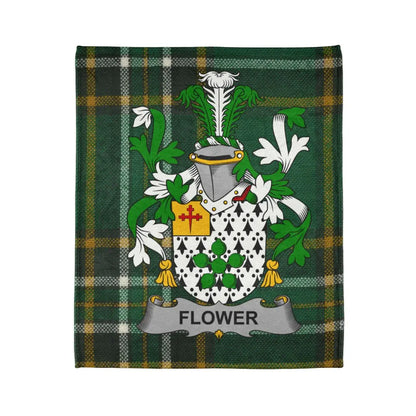 Family Crest Tartan Blanket with Unique Design product
