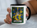 Dudley Irish National Tartan ceramic accent mug