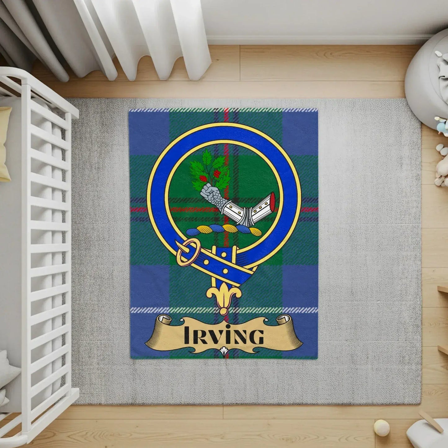 Scottish Family Crest Decorated Floor Rug product