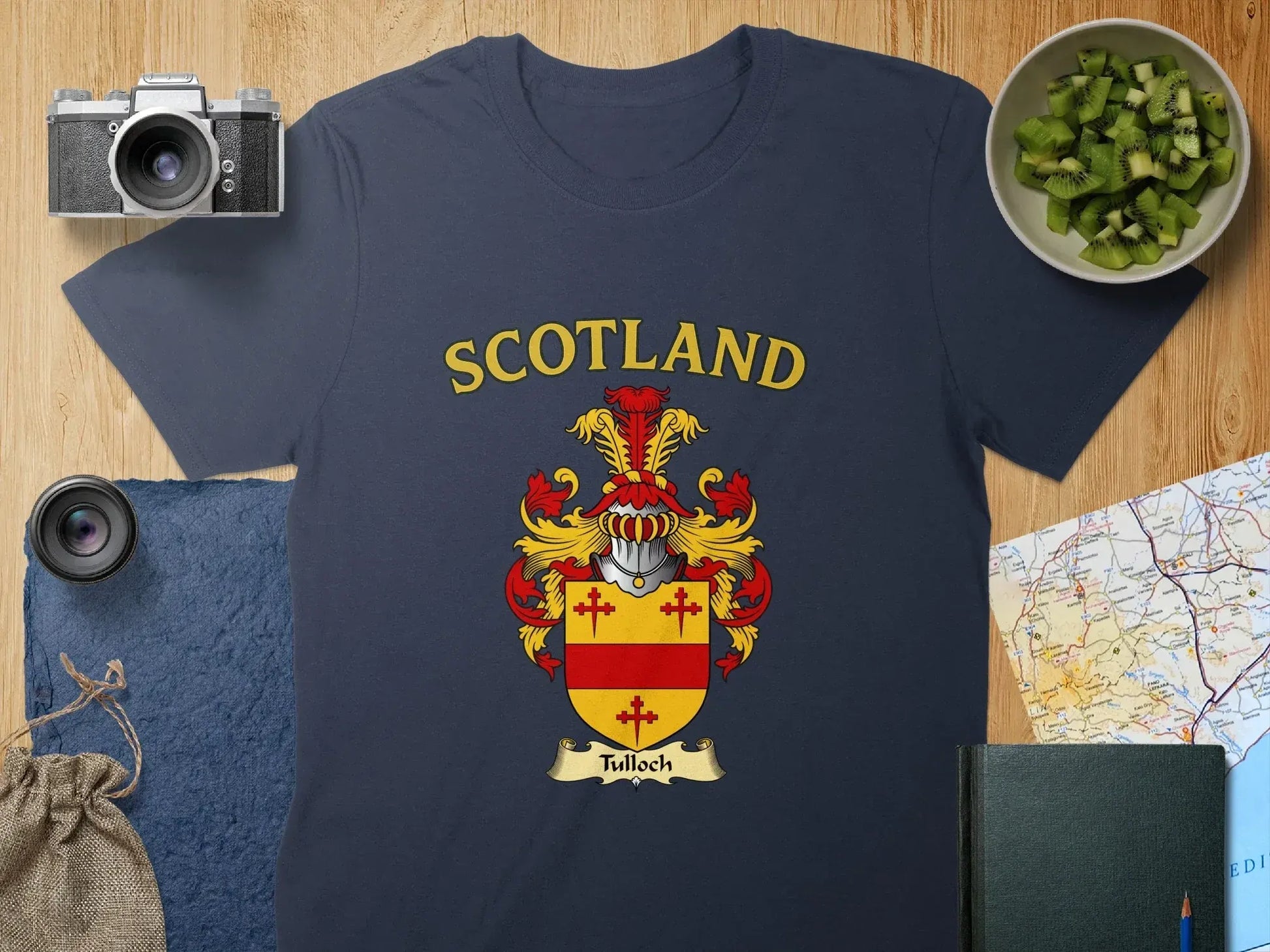 Scotland Tulloch Family Crest Graphic T-Shirt product