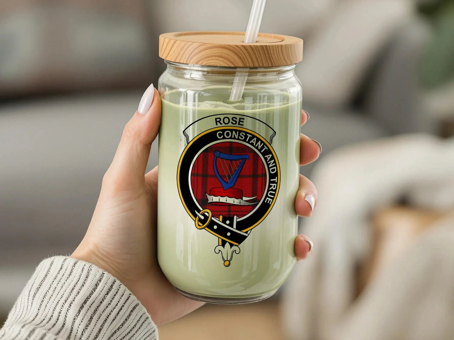 Rose Constant and True Decor Jar Candle product