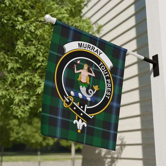 Murray Scottish Clan Tartan Crest Flag product