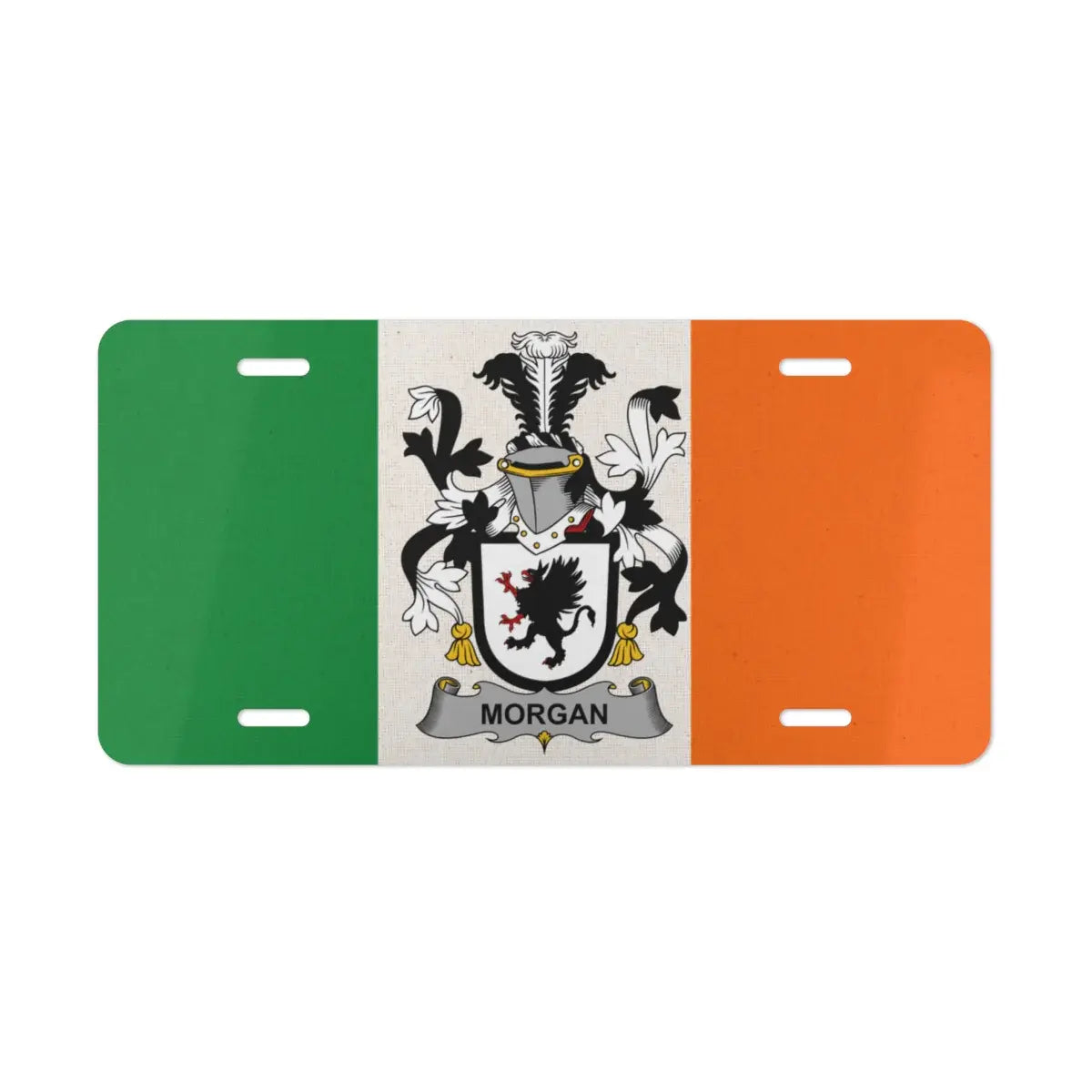 Irish Family Crest License Plate Decorative product type