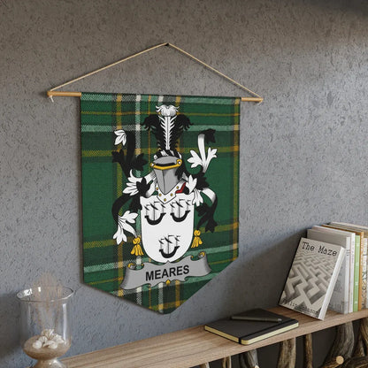 Personalized Meares Family Crest Tartan Wall Hanging product type