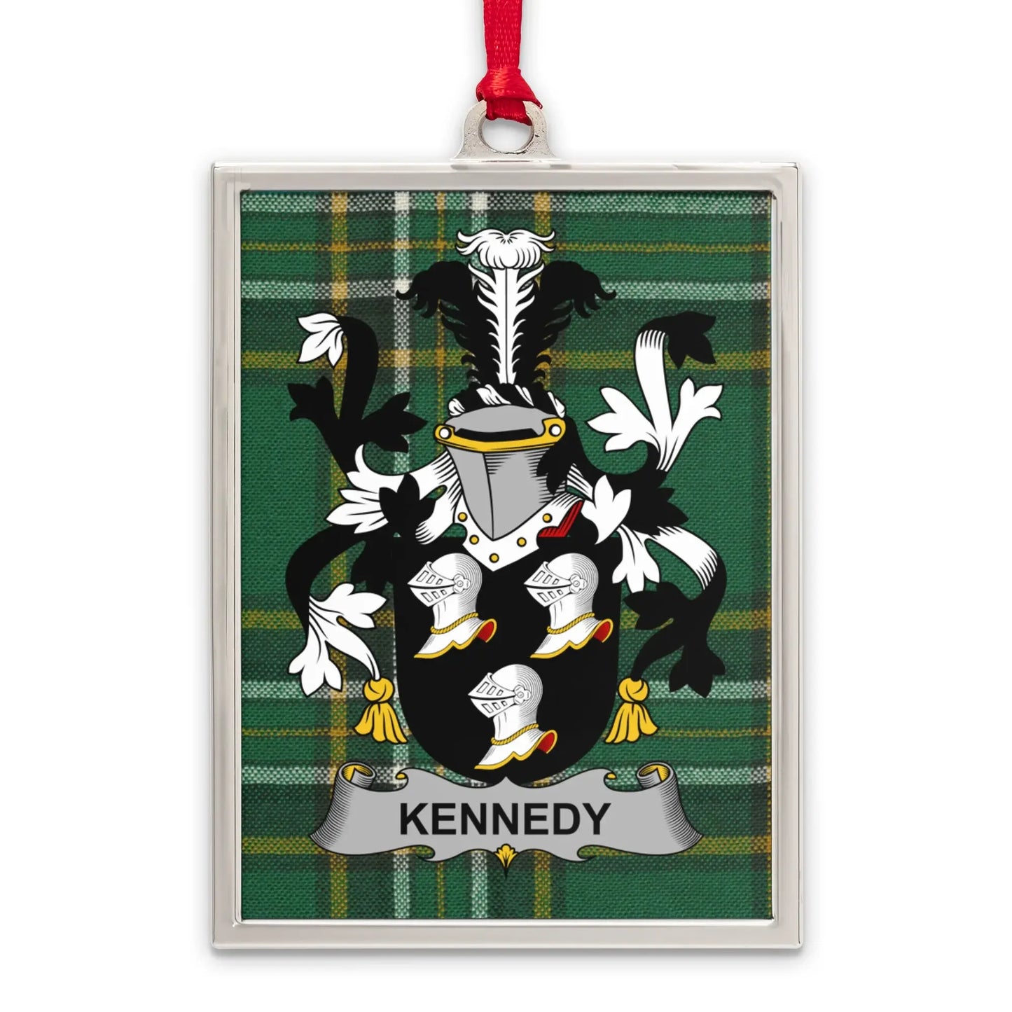 Kennedy Family Crest Personalized Ornament product