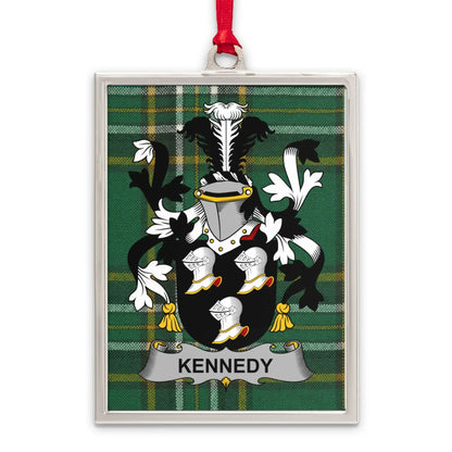 Kennedy Family Crest Personalized Ornament product
