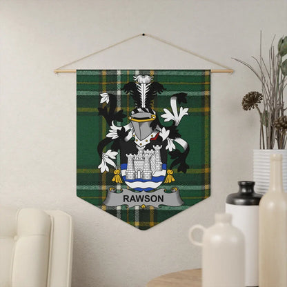 Personalised Rawson Family Crest Wall Hanging product