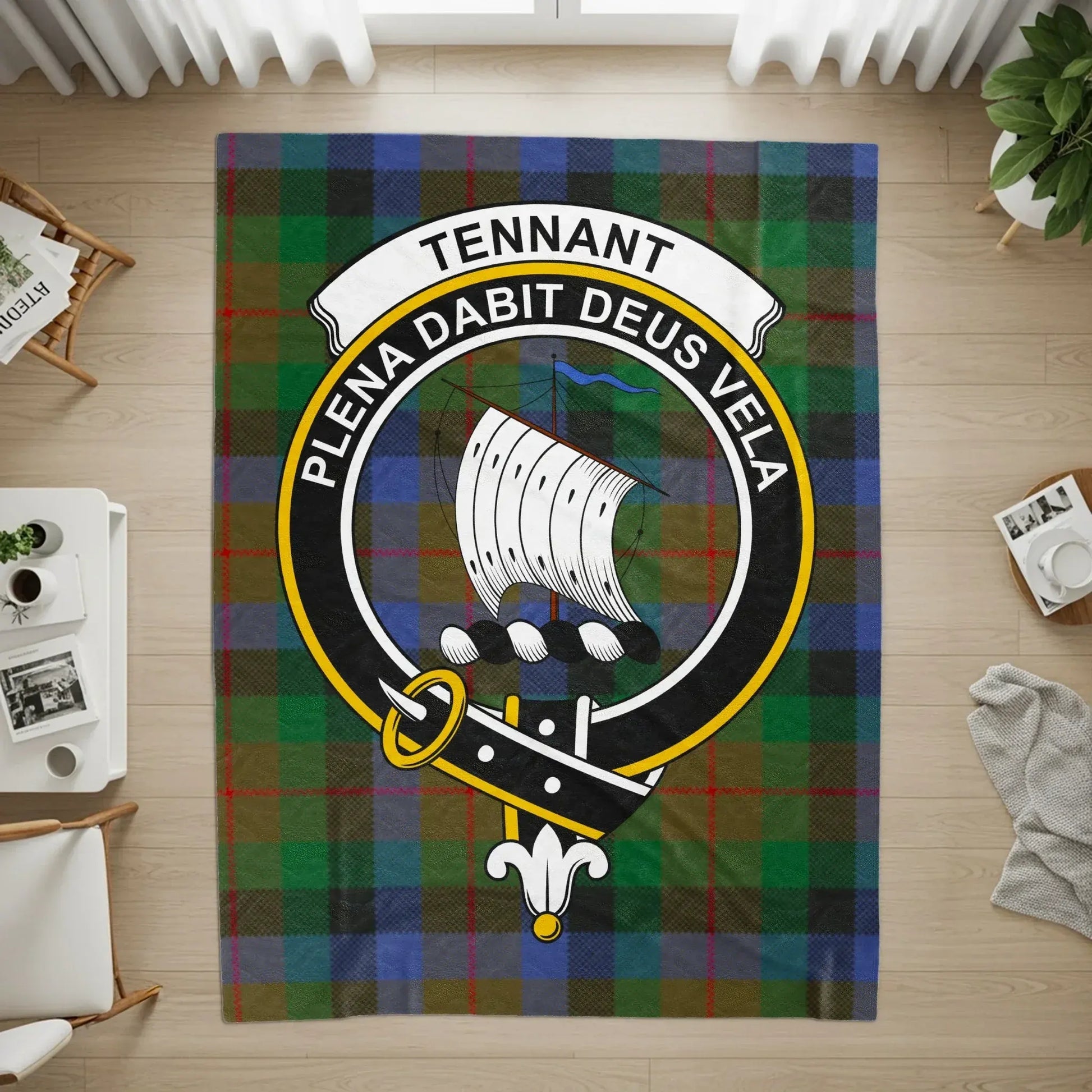 Tennant Plena Dabir Deus Vela Crest Rug product type