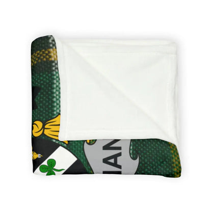 Cozy Irish Crest Printed Design Blanket product