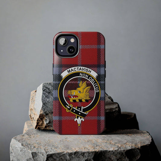 MacTavish Clan Scottish Tartan Cell Phone Case - Celtic Ancestry Gifts