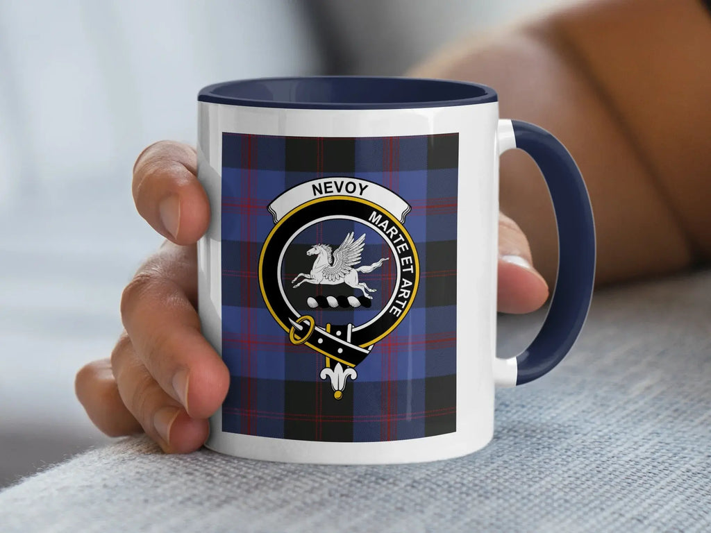 Nevoy Marte Et Arte Crest Tartan Mug Coffee Cup Product