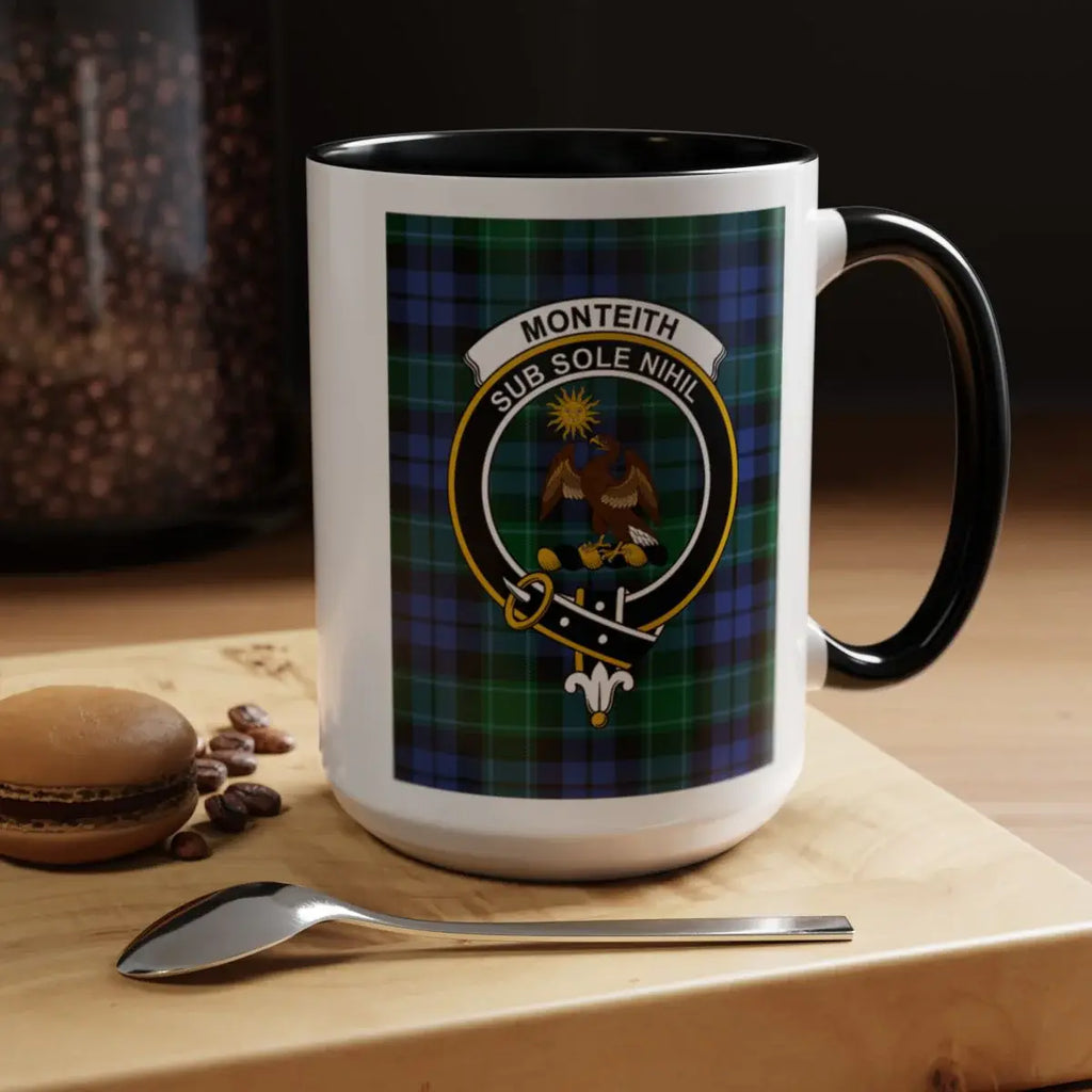 Monteith Sub Sole Nihil Clan Crest Ceramic Mug