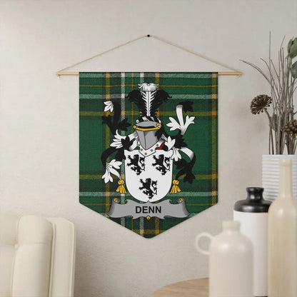 Scotch Plaid Family Crest Wall Hanging Product Type