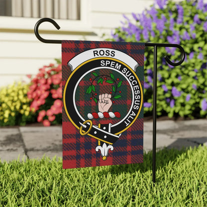 Ross Spem Successus Clan Crest Garden Flag product