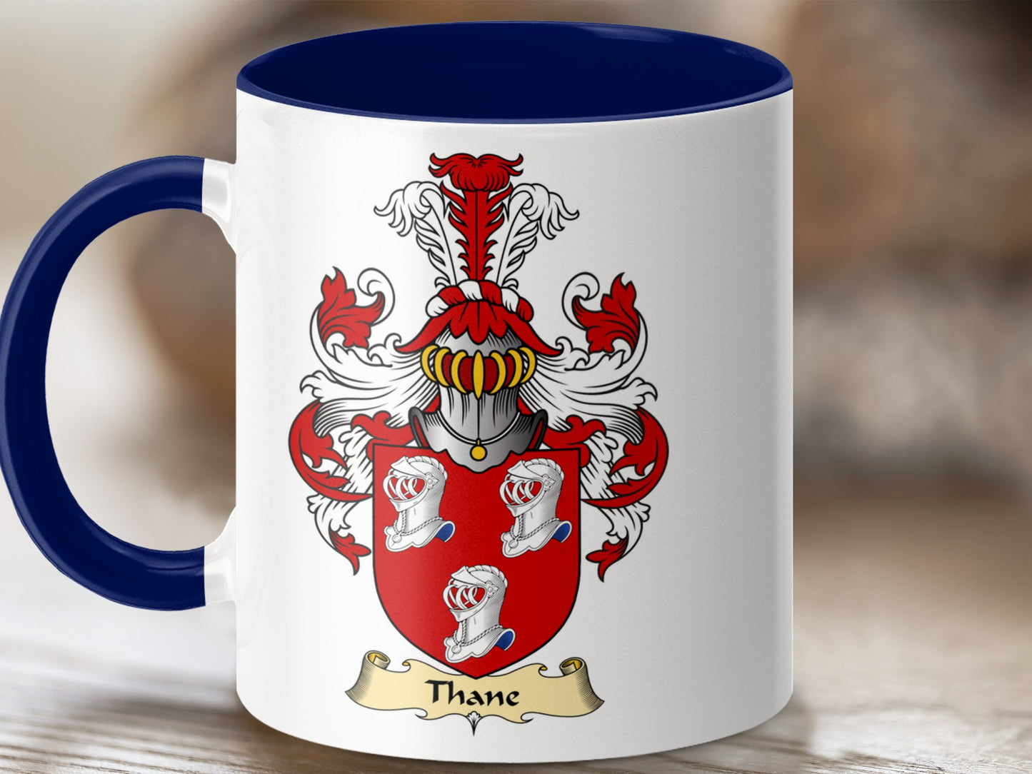 Clan Thane Scottish Coat of Arms Mug - Living Stone Gifts