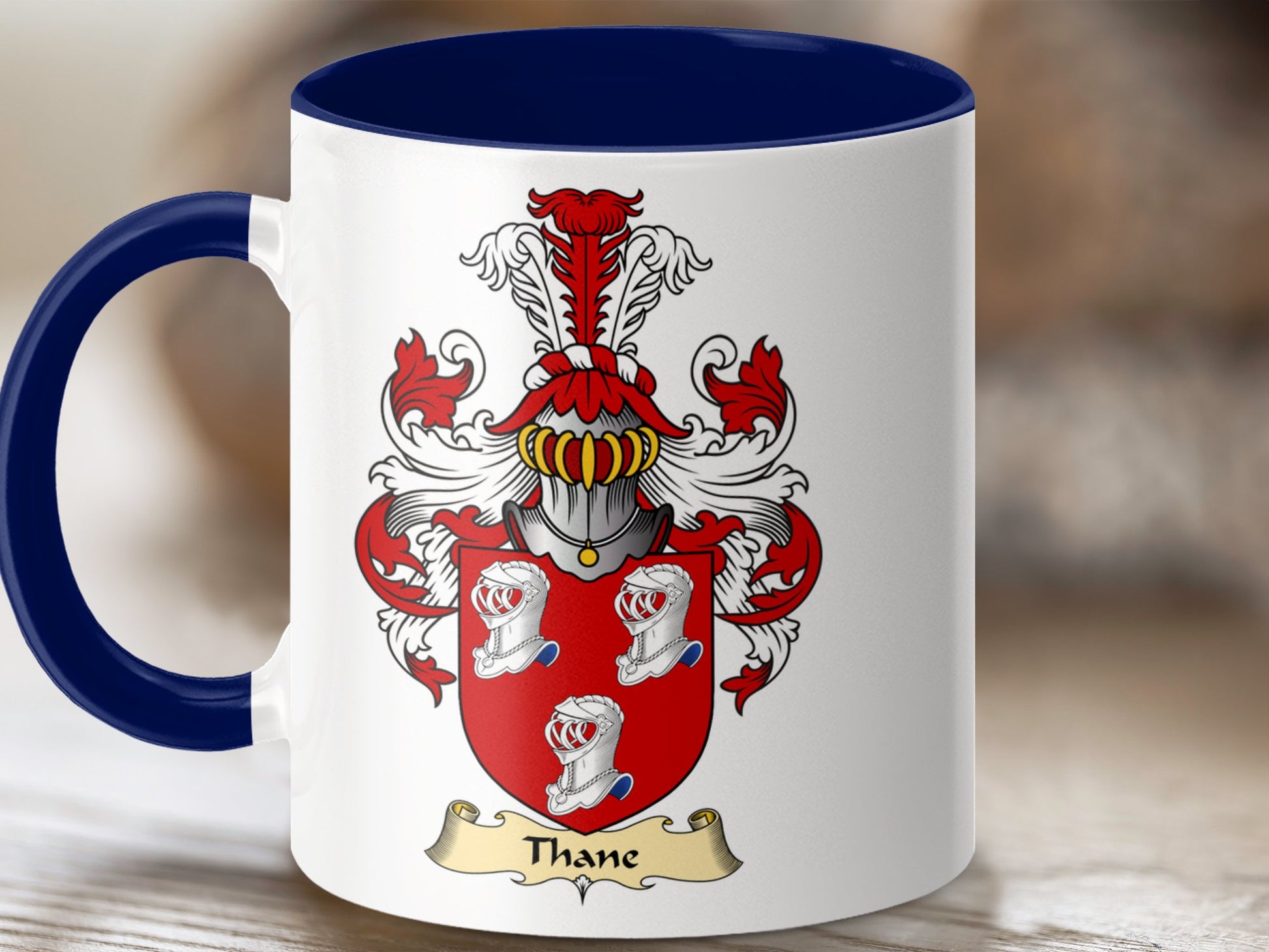 Clan Thane Scottish Coat of Arms Mug - Living Stone Gifts